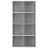    Libreria/Credenza Grigio Sonoma 66x30x130 cm Legno ingegnerizzato