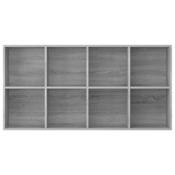    Libreria/Credenza Grigio Sonoma 66x30x130 cm Legno ingegnerizzato