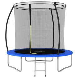    Set Trampolino Rotondo 244x55 cm 100 kg