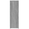    Armadietto Bagno Grigio Sonoma 30x30x95 cm in Legno Ingegnerizzato