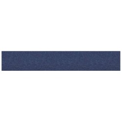 vidaXL Pannelli Murali 12 pz Blu 90x15 cm Tessuto 1,62 m²