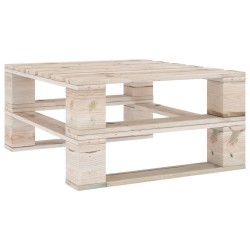    Tavoli da Giardino su Pallet 2 pz in Pino Impregnato