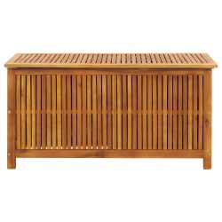    Contenitore da Giardino 113x50x58cm in Legno Massello di Acacia