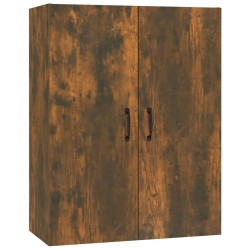    Mobile Pensile Rovere Fumo 69,5x34x90 cm in Legno Ingegnerizzato