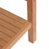 vidaXL Mobile per Lavabo in Massello di Teak 74x45x75 cm