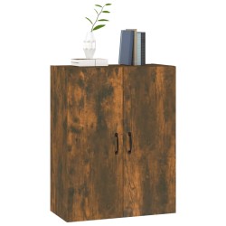    Mobile Pensile Rovere Fumo 69,5x34x90 cm in Legno Ingegnerizzato