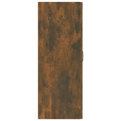    Mobile Pensile Rovere Fumo 69,5x34x90 cm in Legno Ingegnerizzato