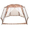    Tenda per Piscina in Tessuto 660x580x250 cm Mimetica