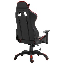 vidaXL Sedia da Gaming Rossa in Similpelle