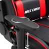 vidaXL Sedia da Gaming Rossa in Similpelle