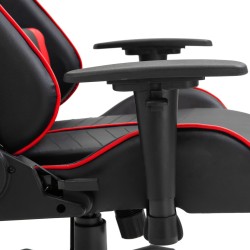 vidaXL Sedia da Gaming Rossa in Similpelle