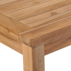 vidaXL Tavolo da Giardino 150x90x77 cm in Legno Massello di Teak