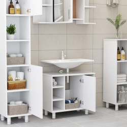    Armadio da Bagno Bianco 60x32x53,5 cm in Truciolato