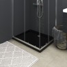    Piatto Doccia in ABS Rettangolare Nero 70x90 cm