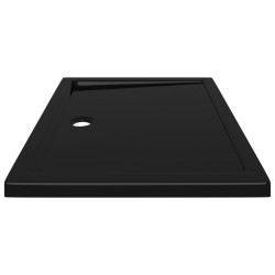    Piatto Doccia in ABS Rettangolare Nero 70x90 cm