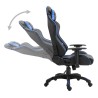    Sedia da Gaming Blu in Similpelle