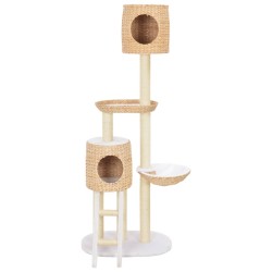 Albero per Gatti con Tiragraffi in Sisal Seagrass