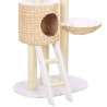 Albero per Gatti con Tiragraffi in Sisal Seagrass