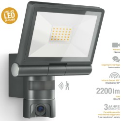 Steinel Faretto per Esterni con Sensore XLED CAM 1 Nero