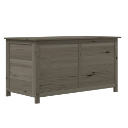 vidaXL Scatola Cuscini Antracite 100x50x56 cm Legno Massello di Abete