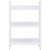 vidaXL Libreria a 3 Ripiani Bianca 60x27,6x90,5 cm in Truciolato