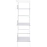 vidaXL Libreria a 3 Ripiani Bianca 60x27,6x90,5 cm in Truciolato