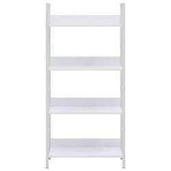 vidaXL Libreria a 4 Ripiani Bianca 60x27,6x124,5 cm in Truciolato