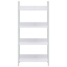 vidaXL Libreria a 4 Ripiani Bianca 60x27,6x124,5 cm in Truciolato