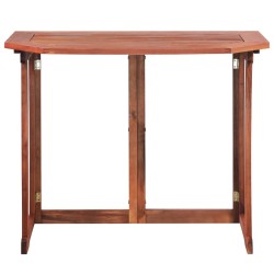    Tavolo da Bistrot 90x50x75 cm in Legno Massello di Acacia