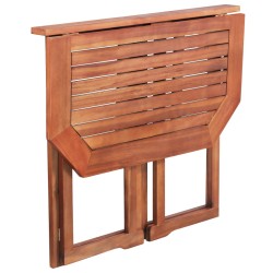    Tavolo da Bistrot 90x50x75 cm in Legno Massello di Acacia