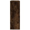    Mensola a Muro Rovere Fumo 104x20x58,5 cm Legno ingegnerizzato