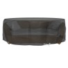 vidaXL Copertura Divano Isola con 10 Occhielli Ø236x67 cm Rotondo