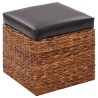    Set Pouf 2 pz in Giunco Marrone