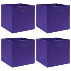 Scatole 4 pz Viola 32x32x32...