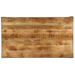    Tavolo da Pranzo 140x80x76 cm in Legno Massello di Mango