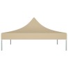    Tetto per Tendone per Feste 2x2 m Beige 270 g/m²