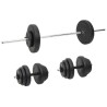    Set Bilanciere e Manubri con Dischi 60 kg