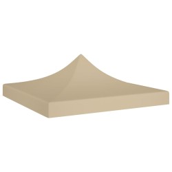    Tetto per Tendone per Feste 3x3 m Beige 270 g/m²