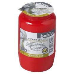 Bolsius Candele Commemorative Compo No 3 20 pz Rosse