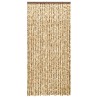    Zanzariera Beige e Marrone 100x220 cm Ciniglia