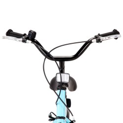 vidaXL Bici per Bambini 12 Pollici Nera e Blu