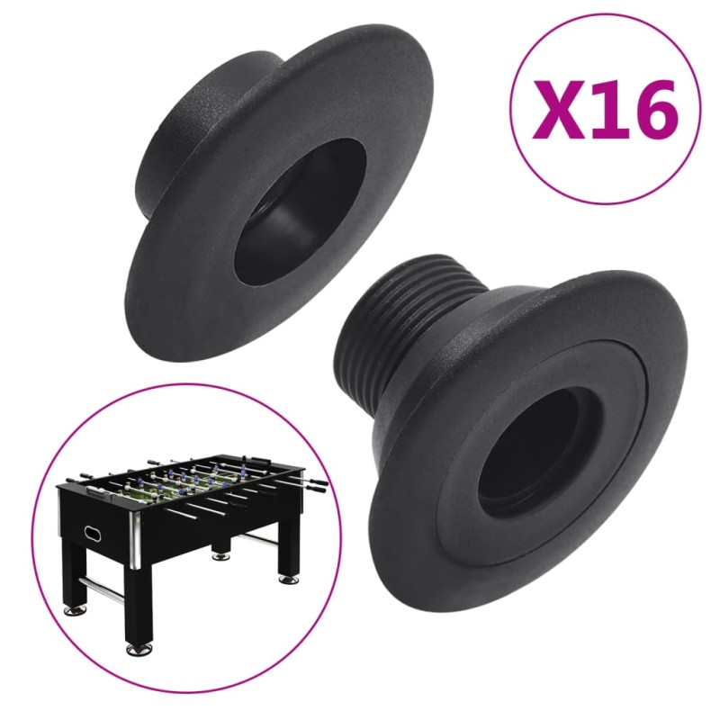 vidaXL Cuscinetti Asta 15,9/16 mm per Calcio Balilla 16 pz