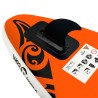 vidaXL Set Tavola Gonfiabile da SUP 320x76x15 cm Arancione