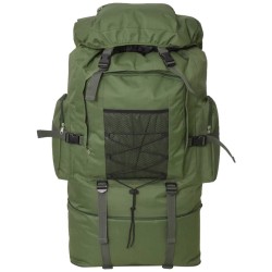    Zaino Stile Militare XXL 100 L Verde