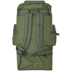    Zaino Stile Militare XXL 100 L Verde