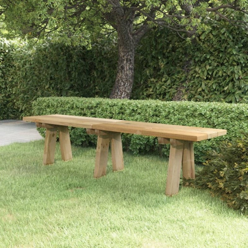    Panchina da Giardino 160 cm in Massello di Pino Impregnato