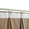    Tende Oscuranti con Ganci 2 pz Beige in Velluto 140x175 cm