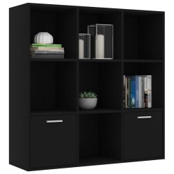    Libreria Nera 98x30x98 cm in Truciolato