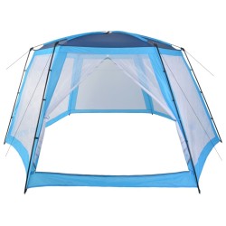    Tenda per Piscina in Tessuto 660x580x250 cm Blu