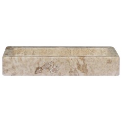    Lavandino Crema 38x24x6,5 cm in Marmo